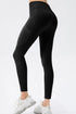 'Blythe' High Waist Slim Fit Leggings - Celes Fashion